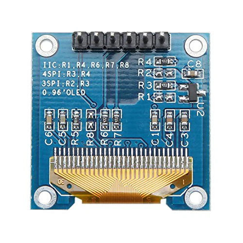 OLED 6PIN 128X64 DISPLAY MODULE 0.96 INCH WHITE
