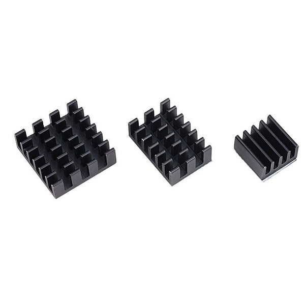 Raspberry Pi 4 Aluminum Heat Sink Set 3 Piece Cooling Kit