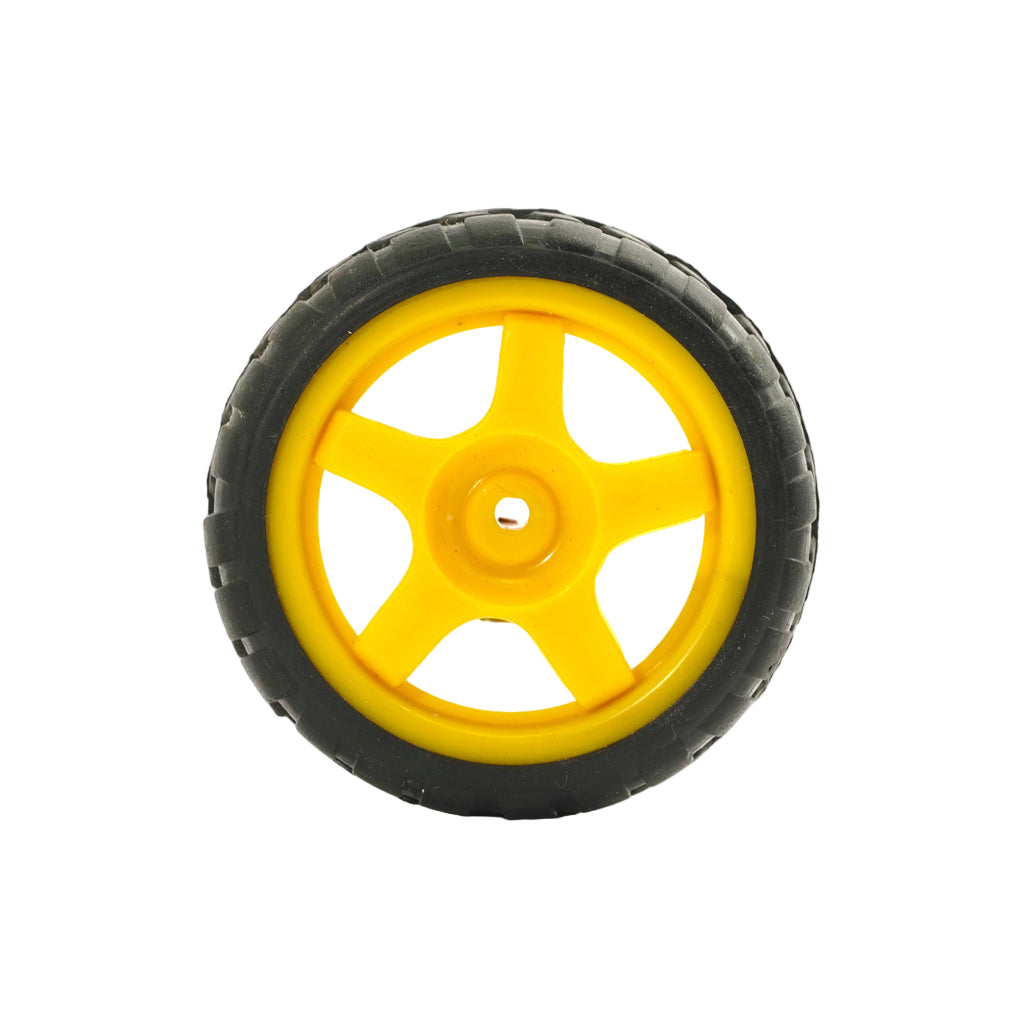 Robotic BO Motor Wheel Yellow  7CM X 1.5CM