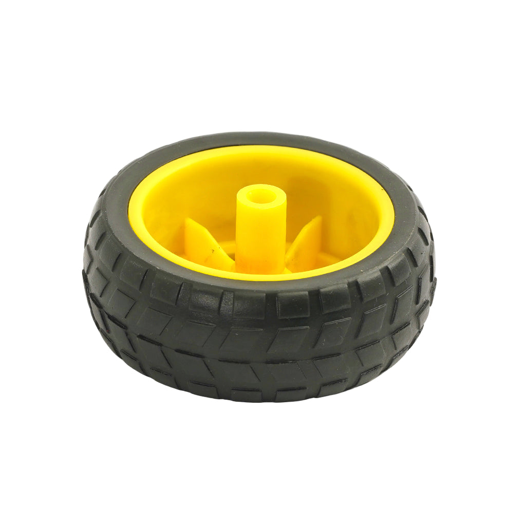 Robotic BO Motor Wheel Yellow  7CM X 1.5CM