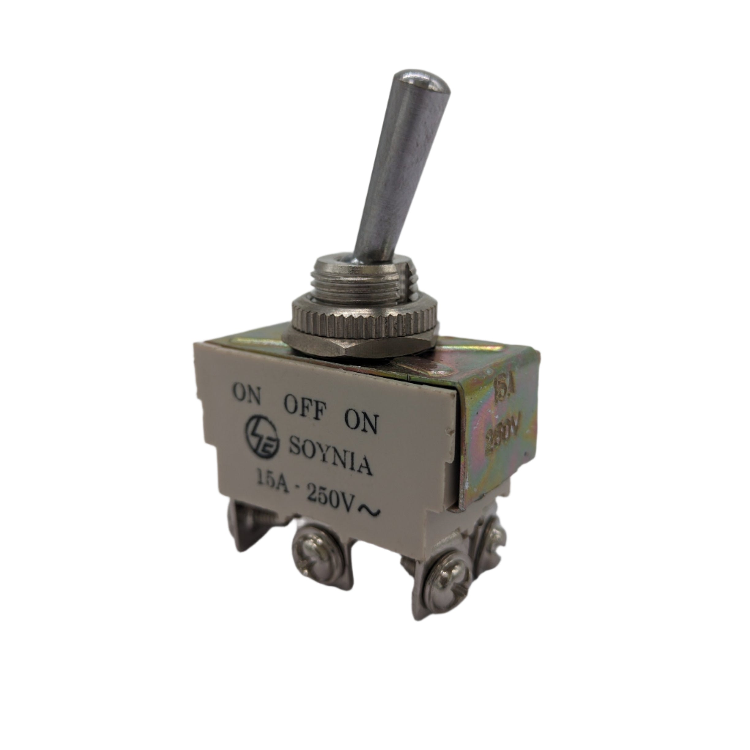 SE603 Toggle Switch DPDT On-Off-On 15A