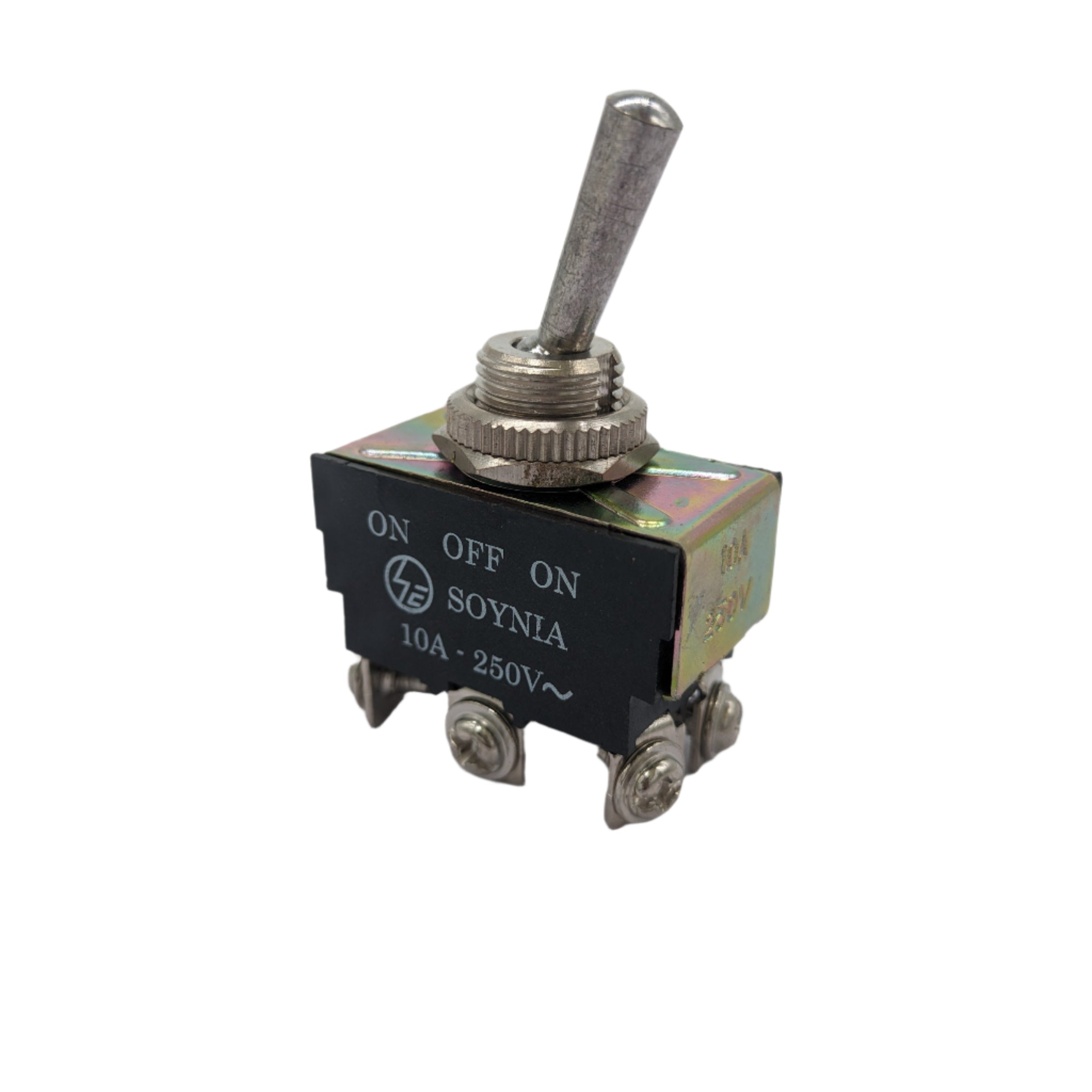 SE609 Toggle Switch DPDT On-Off-On 10A