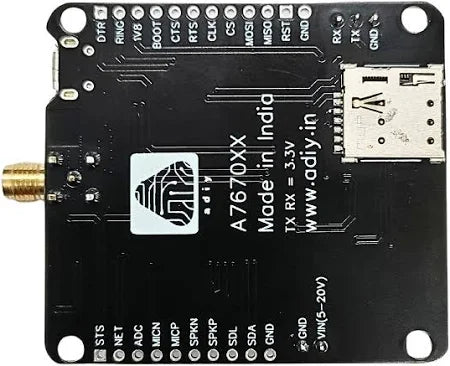 SIMA7670C 4G LTE GSM Development Board V1.1 Cellular Communication Module BACK