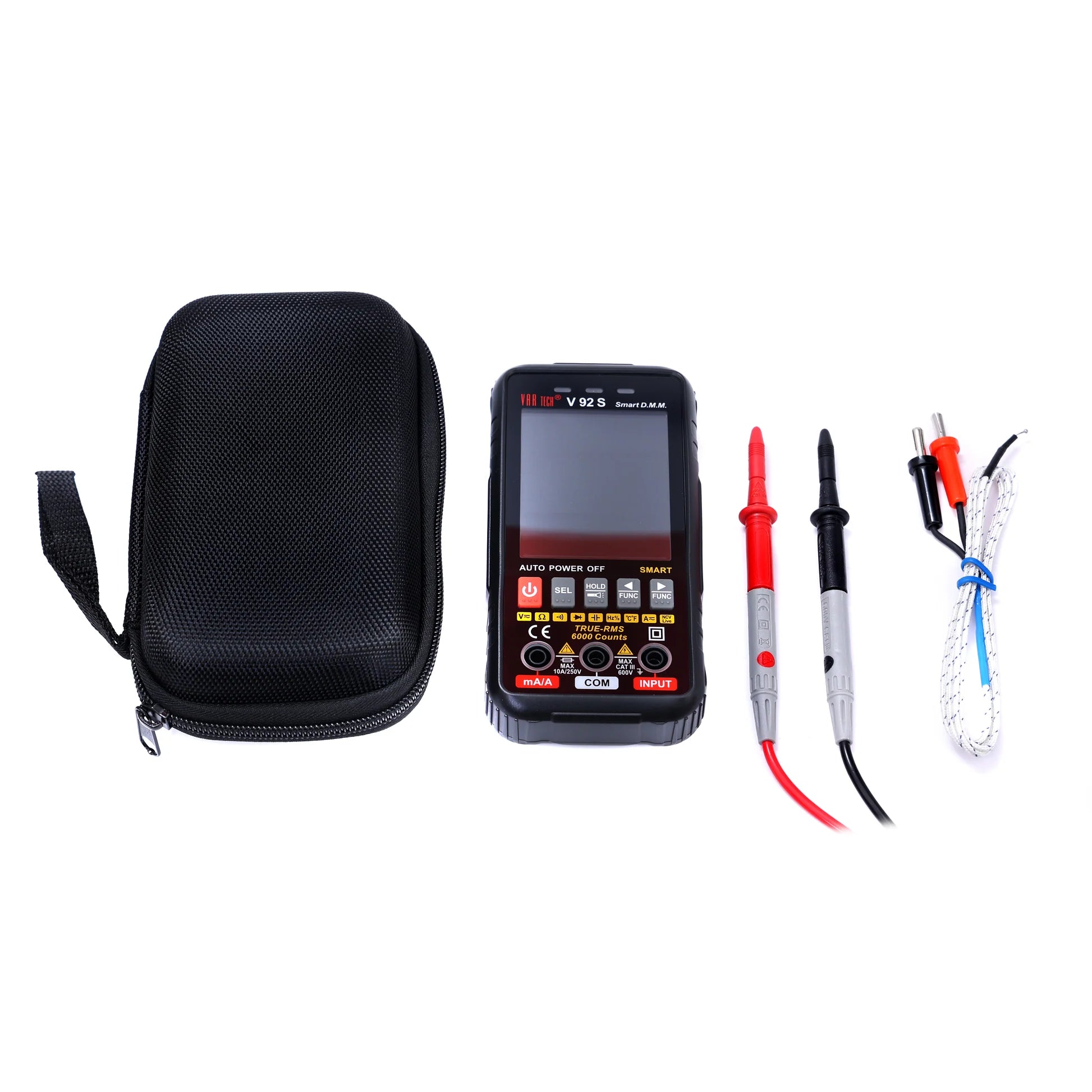 Vartech V92S Digital Multimeter | High-Precision AC/DC Voltage & Current Tester