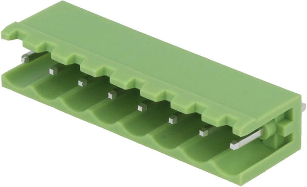 XY-2500 8PIN M(ST) DARK GREEN angular