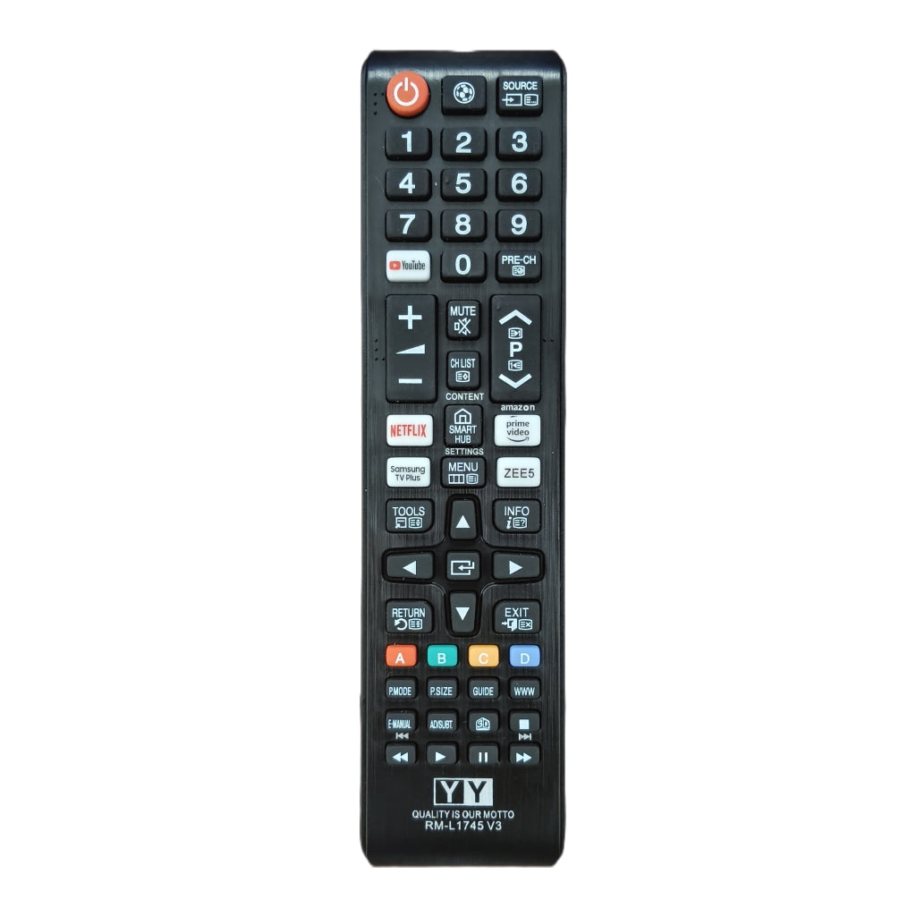 RM‑L1745 V3 Universal IR Remote – Compatible with Samsung LCD & LED TVs
