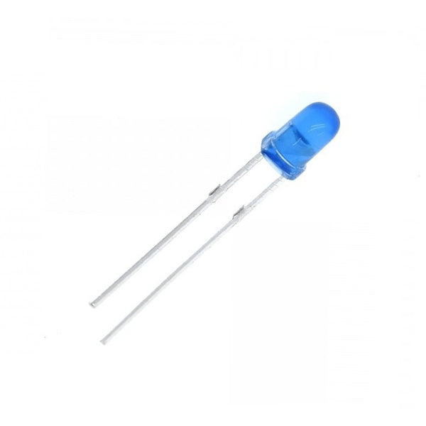 3mm Blue Diffused LED for Electronics and Arduino Projects