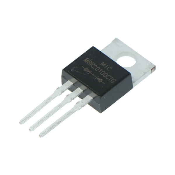 MBR20100 20A 100V High Power Schottky Barrier Rectifier Diode in TO-220 Package