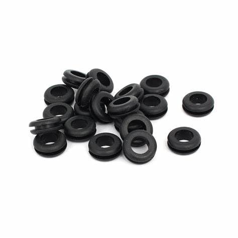 Grommet 10mm AP-63 Rubber Cable Protection Ring Pack of 100