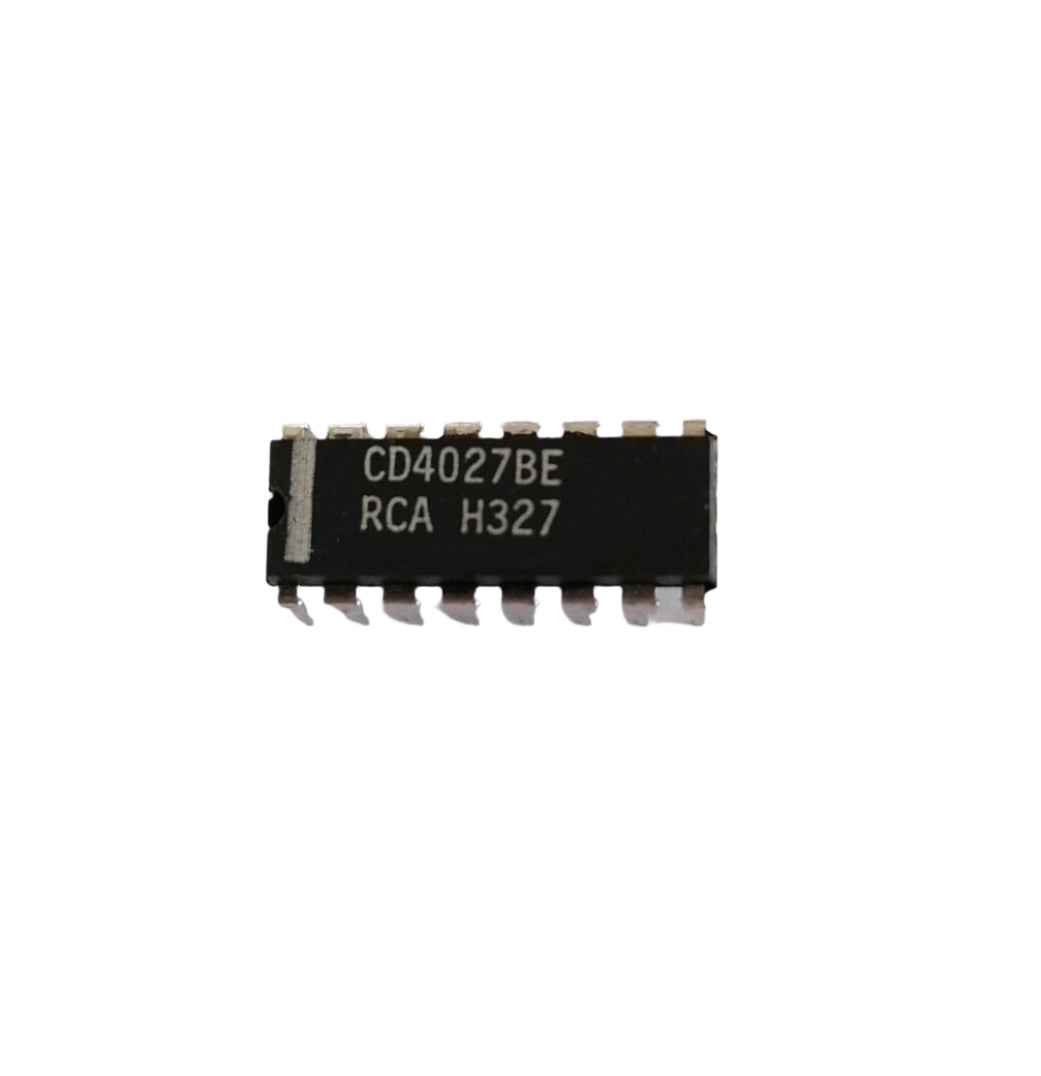 CD 4027 BE TEX – Dual J-K Master-Slave Flip-Flop IC 
