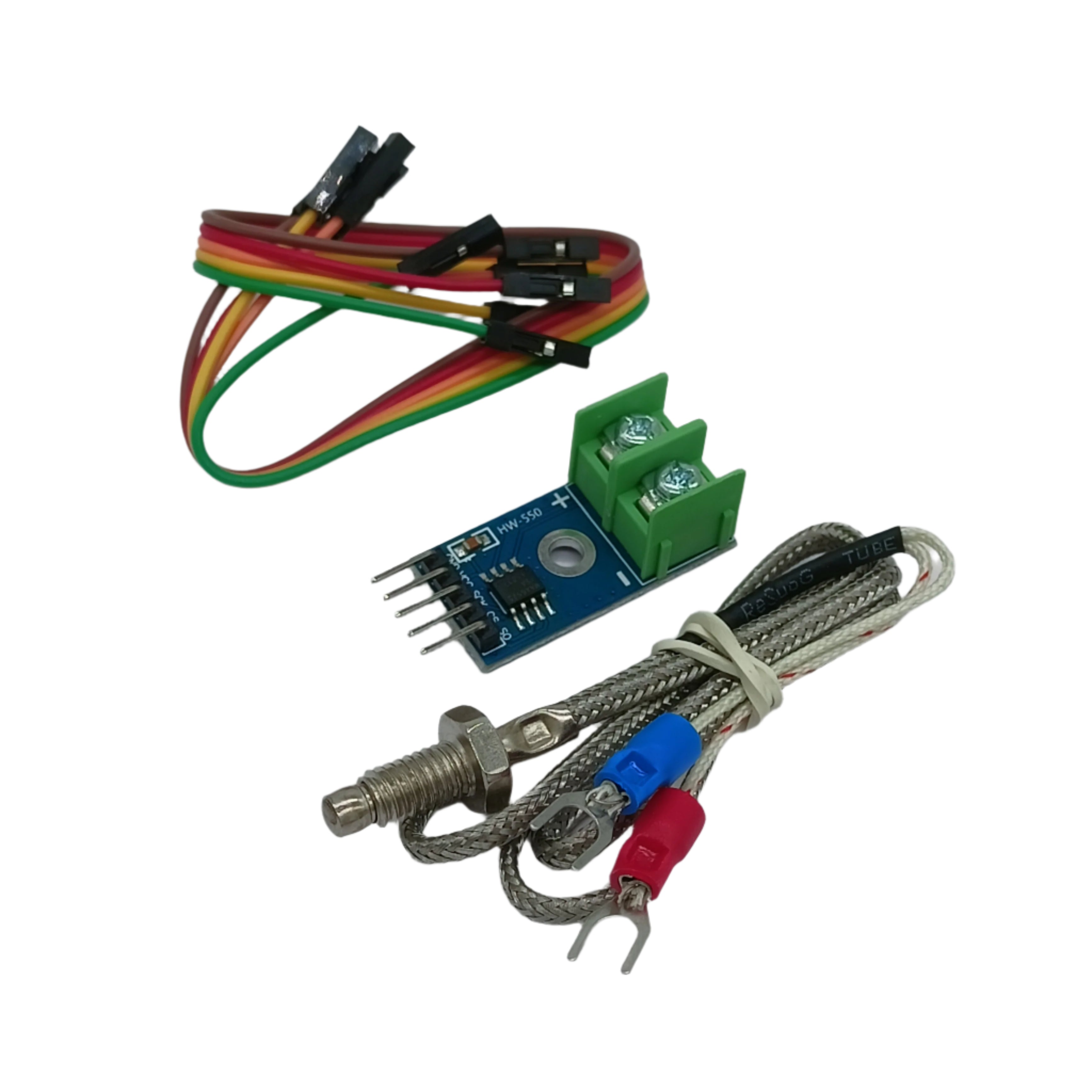 K-Type Thermocouple Temperature Sensor with MAX6675 Amplifier 