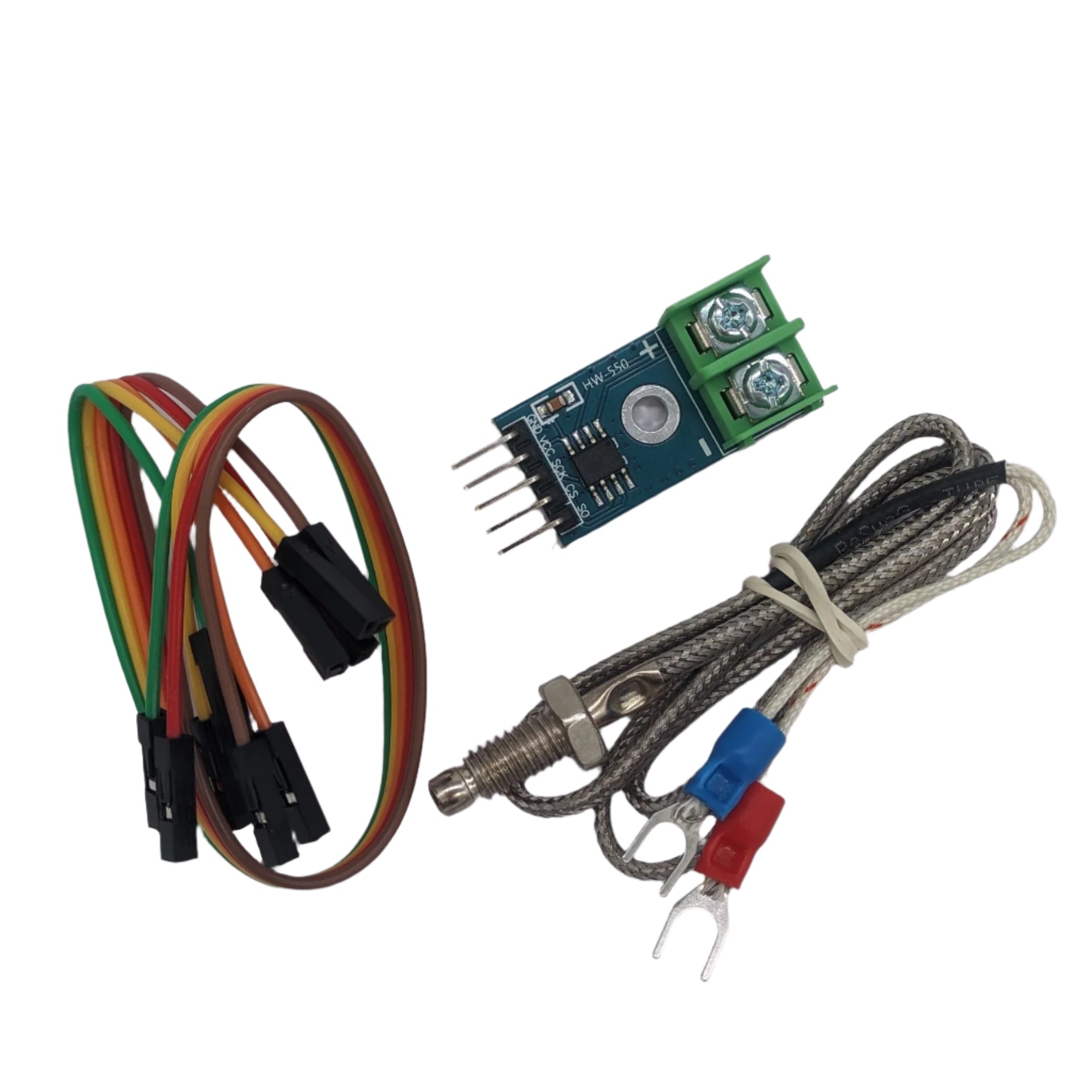 K-Type Thermocouple Temperature Sensor with MAX6675 Amplifier 