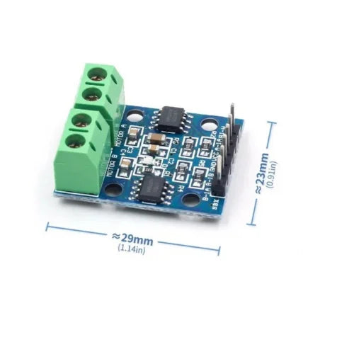 L9110S Dual DC Motor Driver Board for Arduino and Robotics Projects BACK