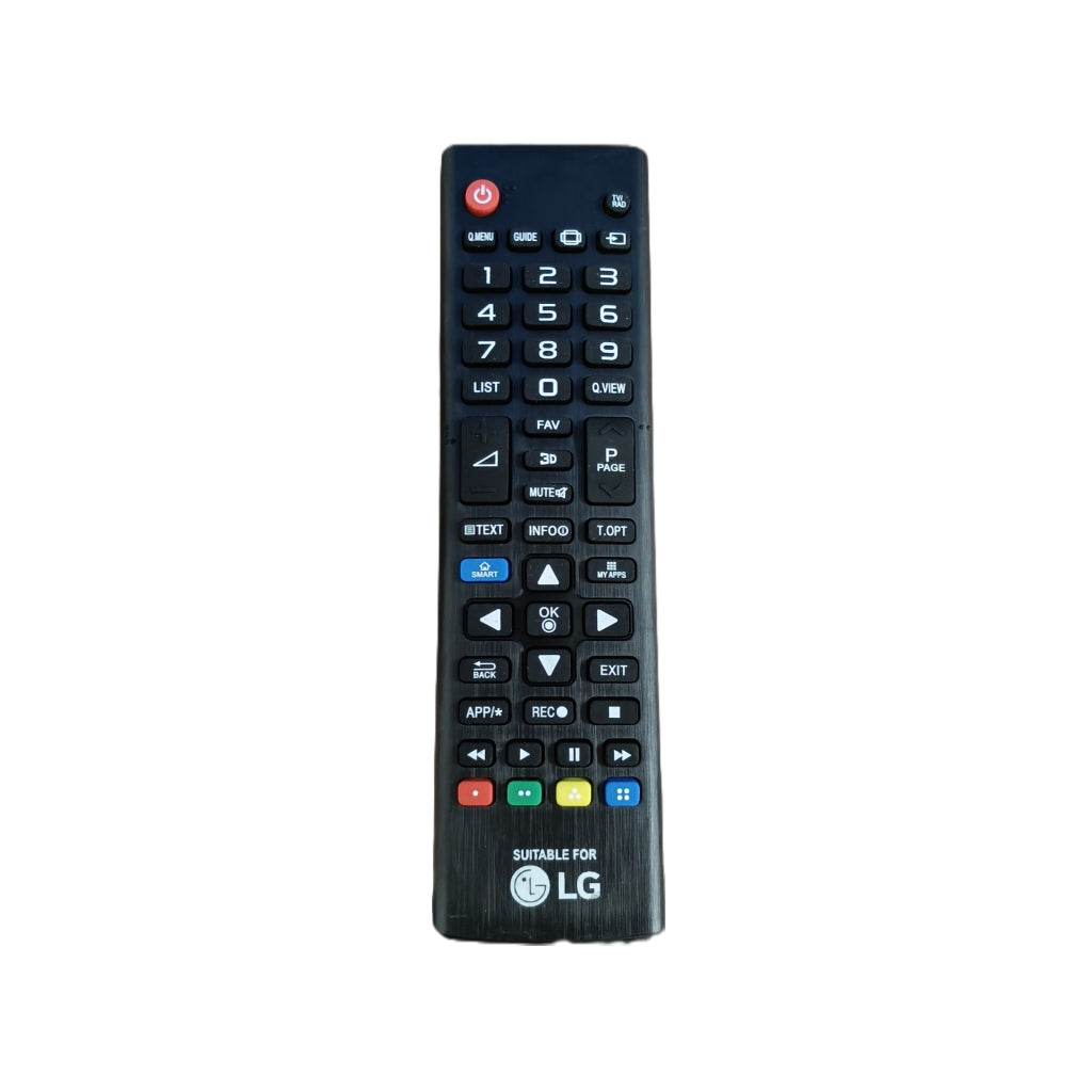 Compact IR Replacement Remote for LG LCD/LED TVs – Slim Design