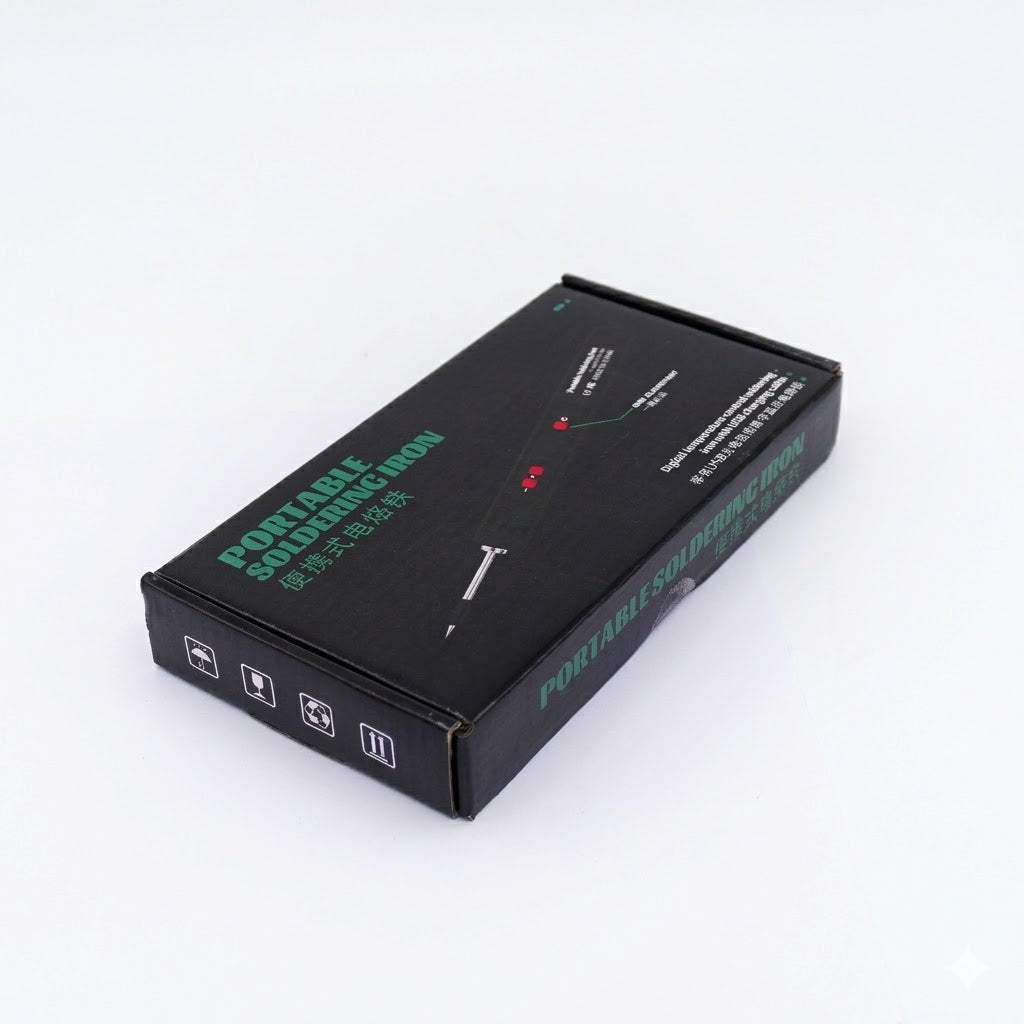 Portable USB Soldering Iron Kit (5V 15W) | Fast-Heating Mini Solder Pen for Electronics Repair