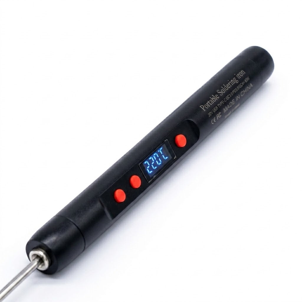 Portable USB Soldering Iron Kit (5V 15W) | Fast-Heating Mini Solder Pen for Electronics Repair