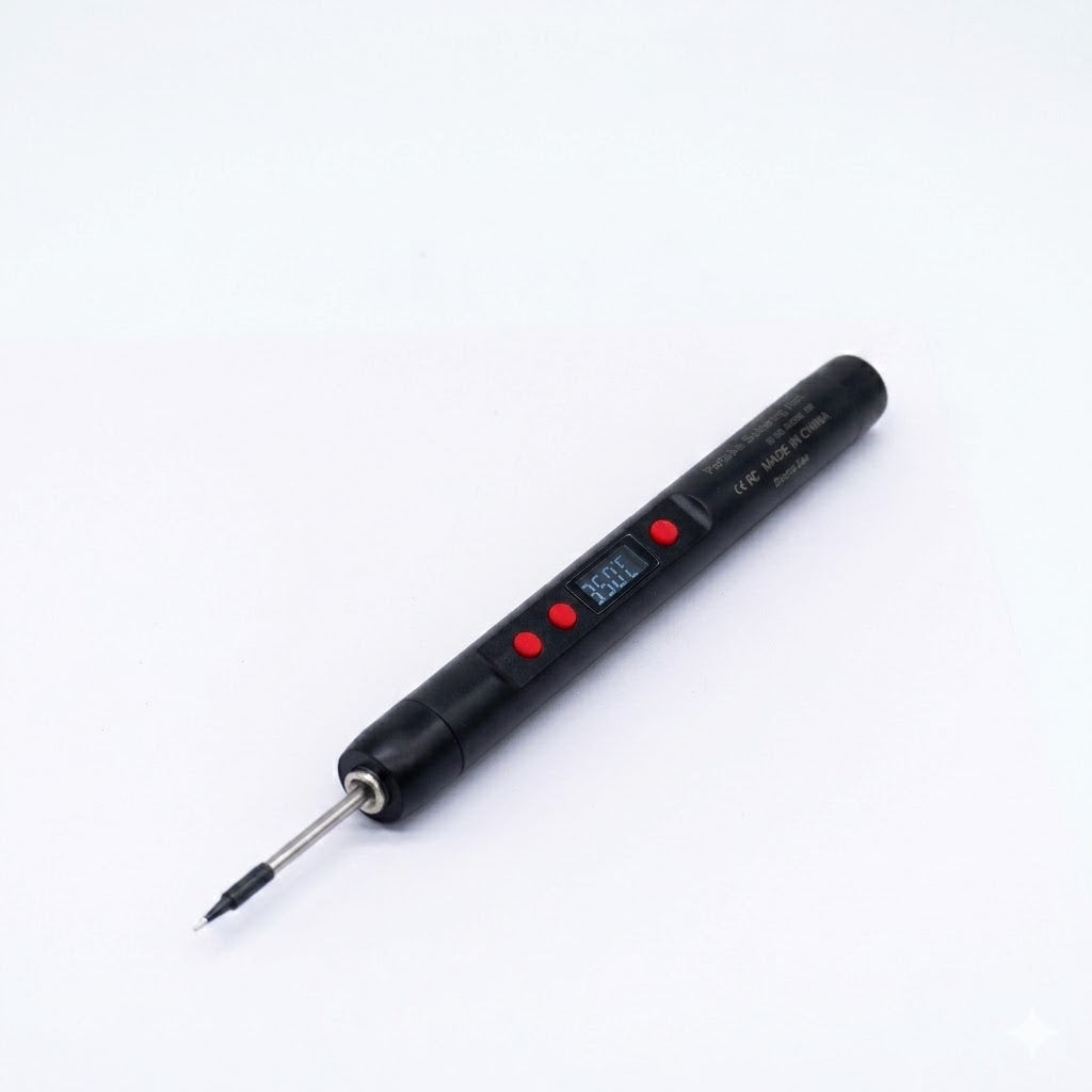 Portable USB Soldering Iron Kit (5V 15W) | Fast-Heating Mini Solder Pen for Electronics Repair