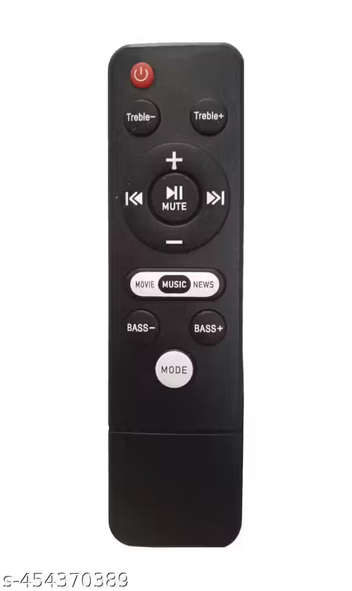 Compatible Soundbar Remote Control Replacement for BOAT Home Theatre