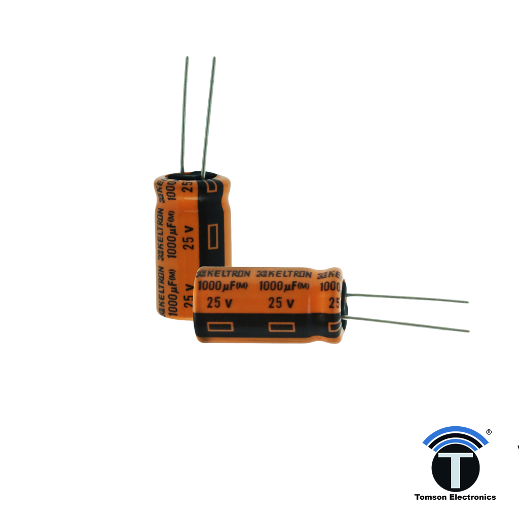 KELTRON 1000 uF/25 V Radial Electrolytic Capacitor