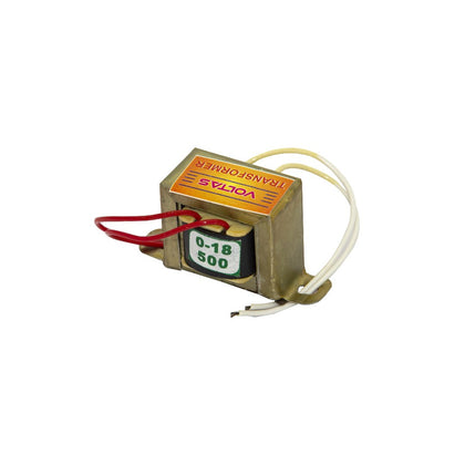 18V 500mA Step Down Transformer 230V AC to 0-18V AC