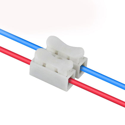 2 Way Quick Push Type Lock Electric Wire Connector