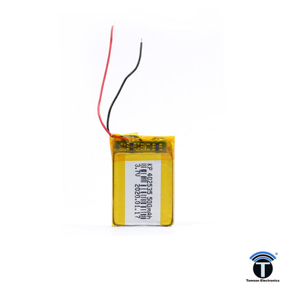 3.7V 500mAh Rechargeable Lithium Lipo Battery for RC Quadcopter