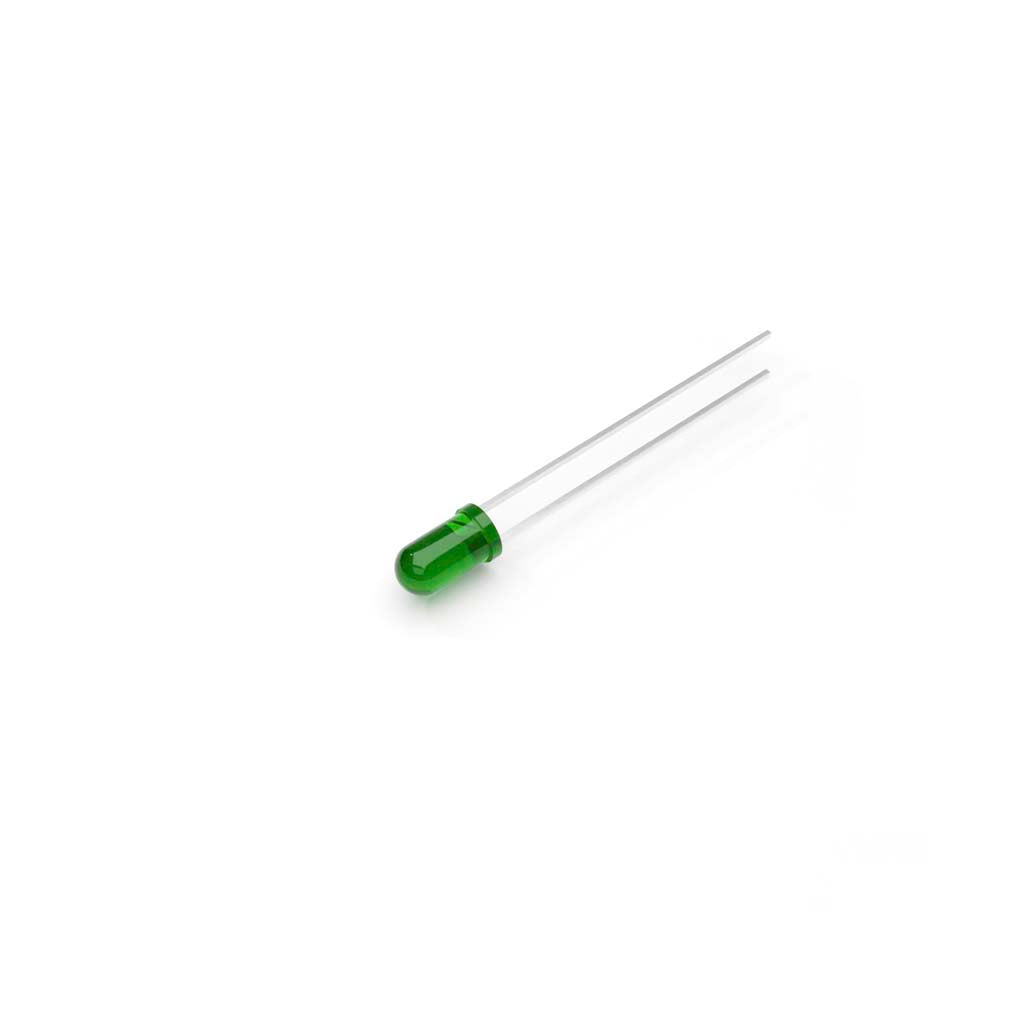 3mm Green in Green LED