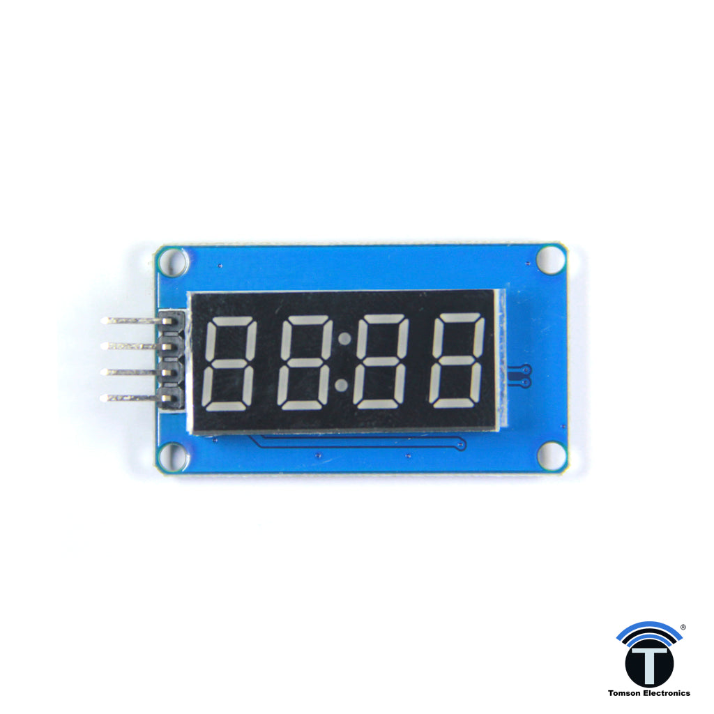 4 Digit I2C 7 Segment Display Module B – TOMSON ELECTRONICS