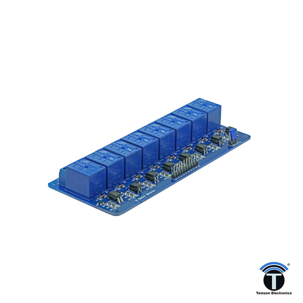 8 Channel 12V 10A Relay Board Module – TOMSON ELECTRONICS