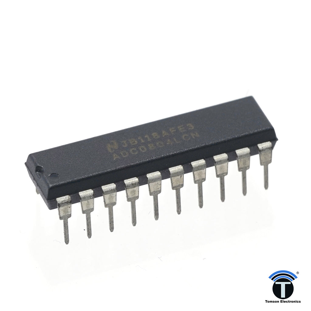 The ADC0804 is a commonly used ADC module, for projects were an external ADC is required.