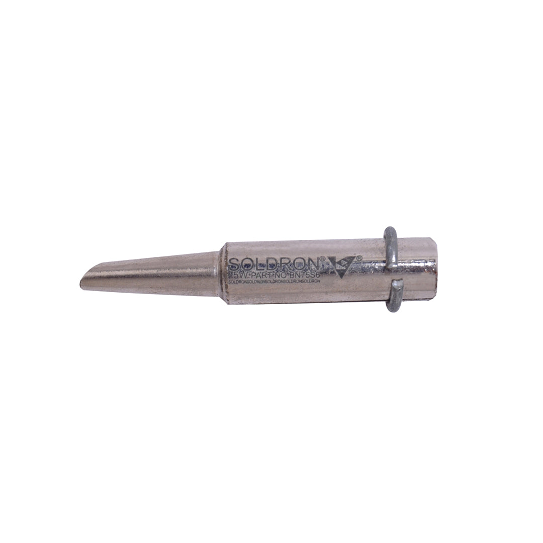 SOLDRON 75W Spade BN75S6 Nickel Plated Soldering Iron Bit