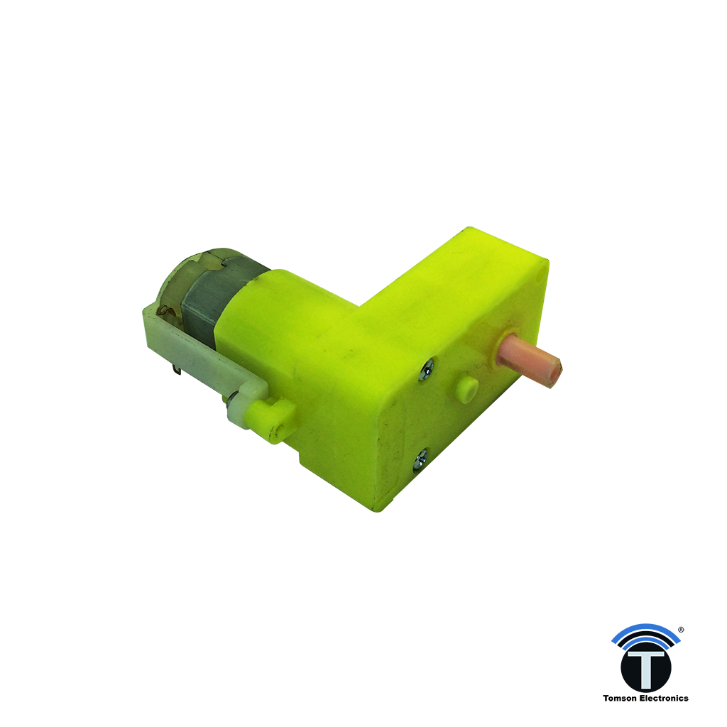 60 Rpm Rectangle Single Shaft Plastic Gear Bo Motor – TOMSON ELECTRONICS