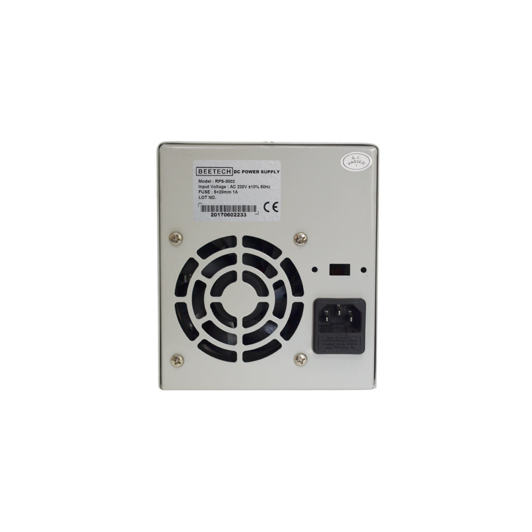 Beetech RPS-3002 30V 2A Single Output Regulated DC Power Supply