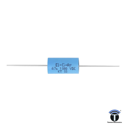 47nF 1000VDC KT22 Film Foil Polyester Axial Capacitor