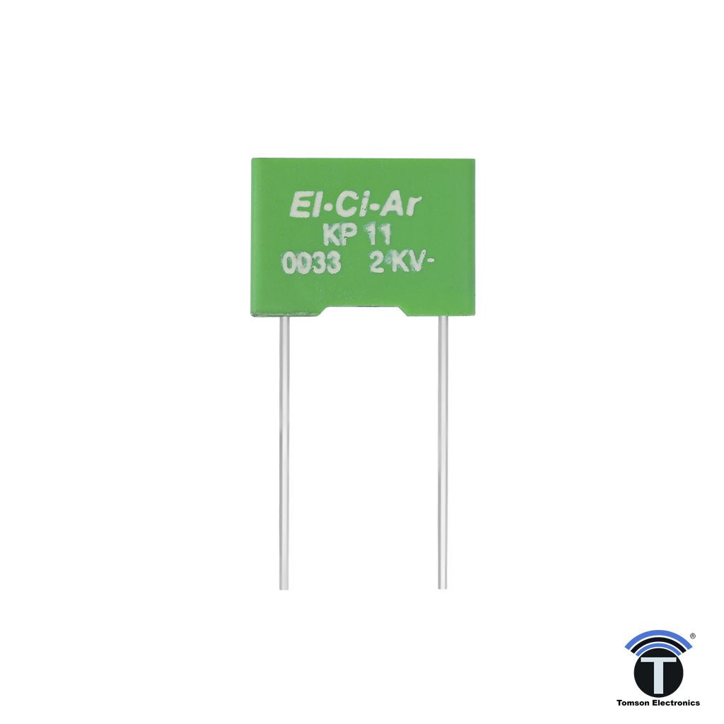 0.0033uF 2KV KP 11 Film Foil Polypropylene Capacitor