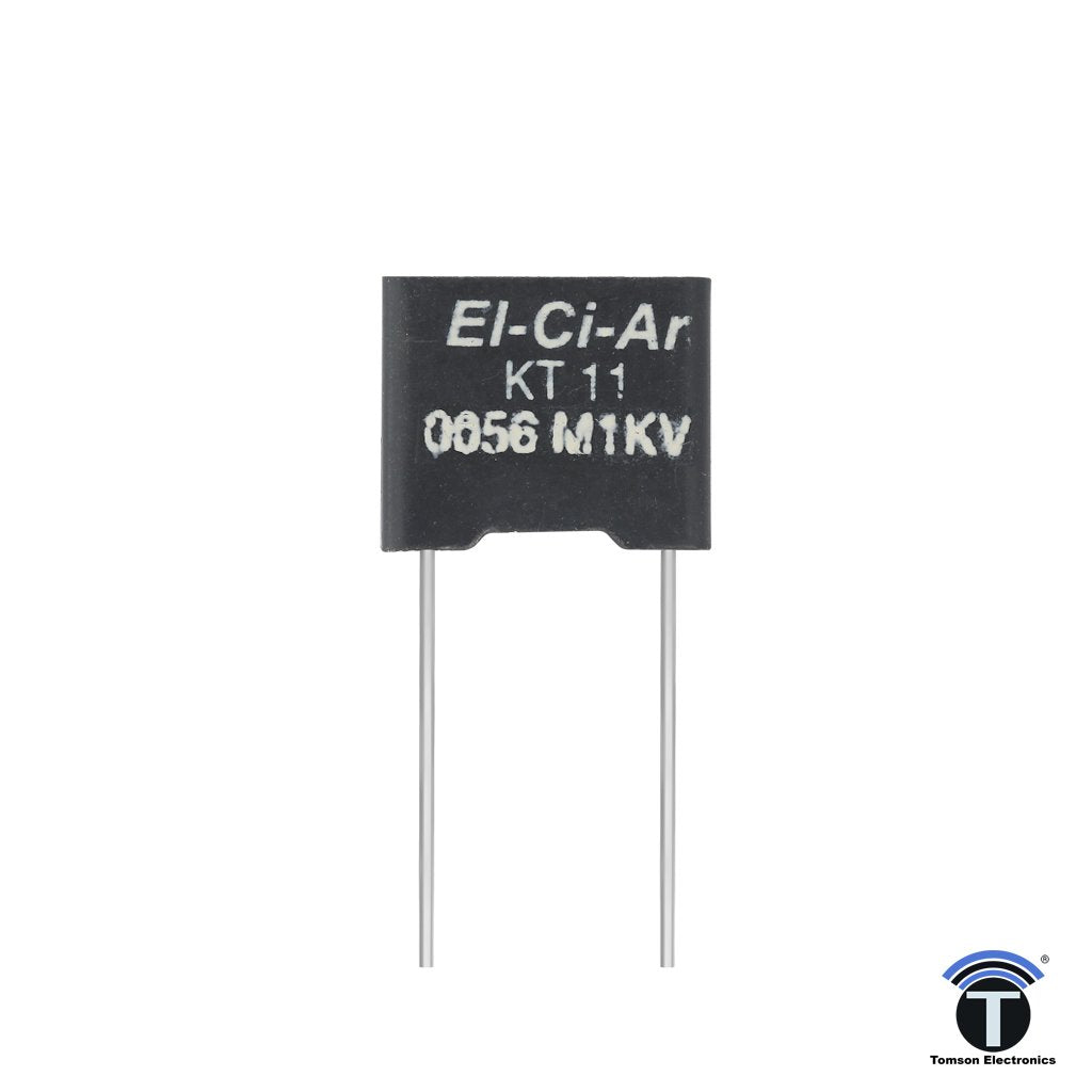 0.0056uF 1KV KT11 Film Foil Polyester Film Capacitor