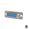 DB CONNECTOR 15PIN FEMALE 2LINE