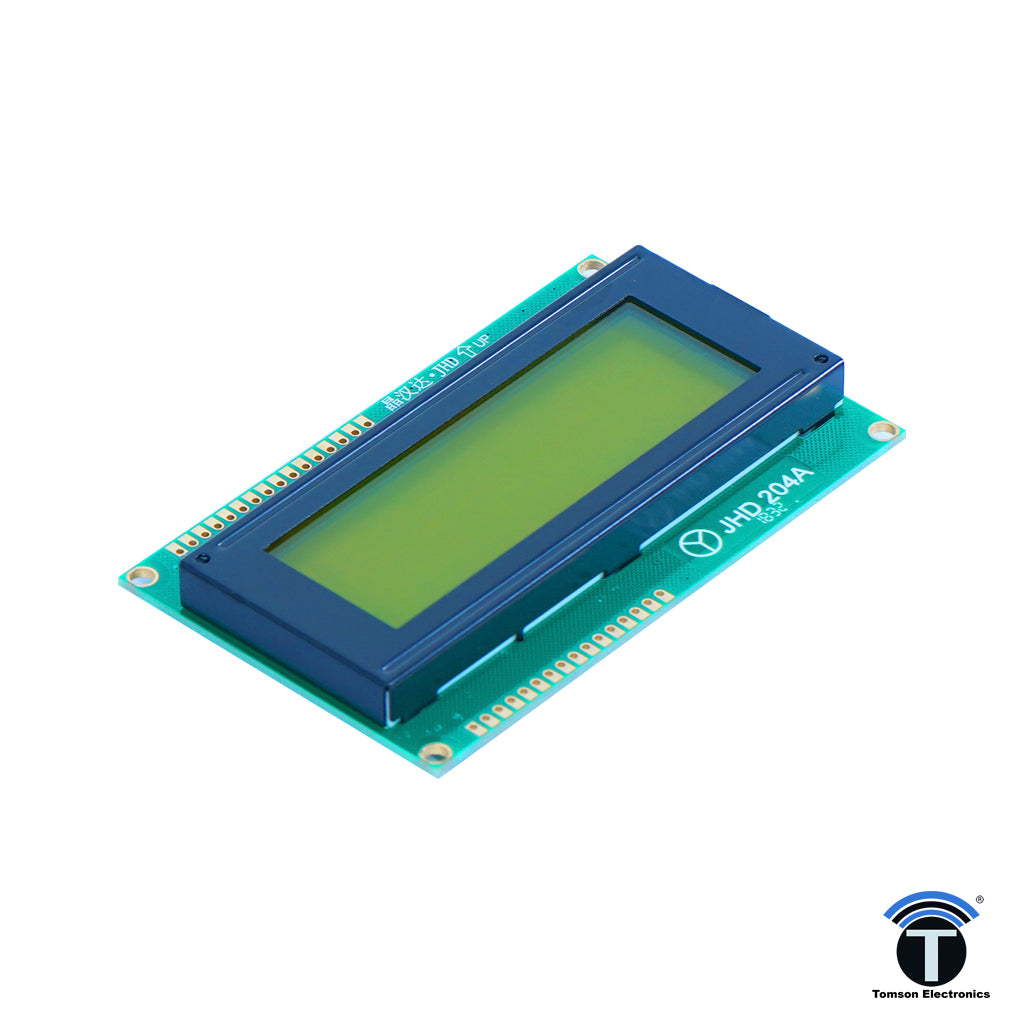 20X4 LCD Green JHD Display – Tomson Electronics