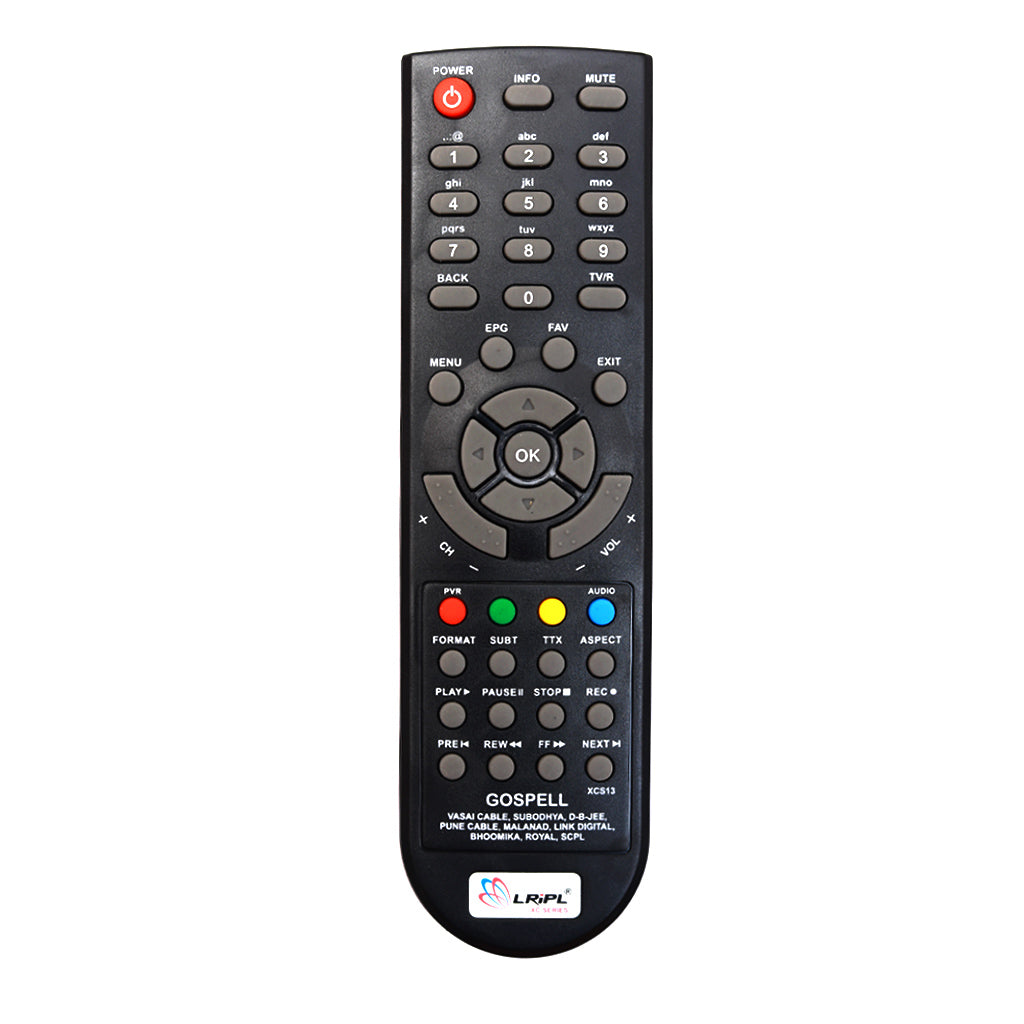Den Record HD Set Top Box Replacement Remote Control TOMSON ELECTRONICS