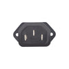 ELCOM 10A 250VAC Power Socket EMO-21