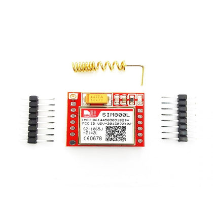 SIM800L GSM GPRS Module Core Board Quad-Band TTL Serial Port with the Antenna