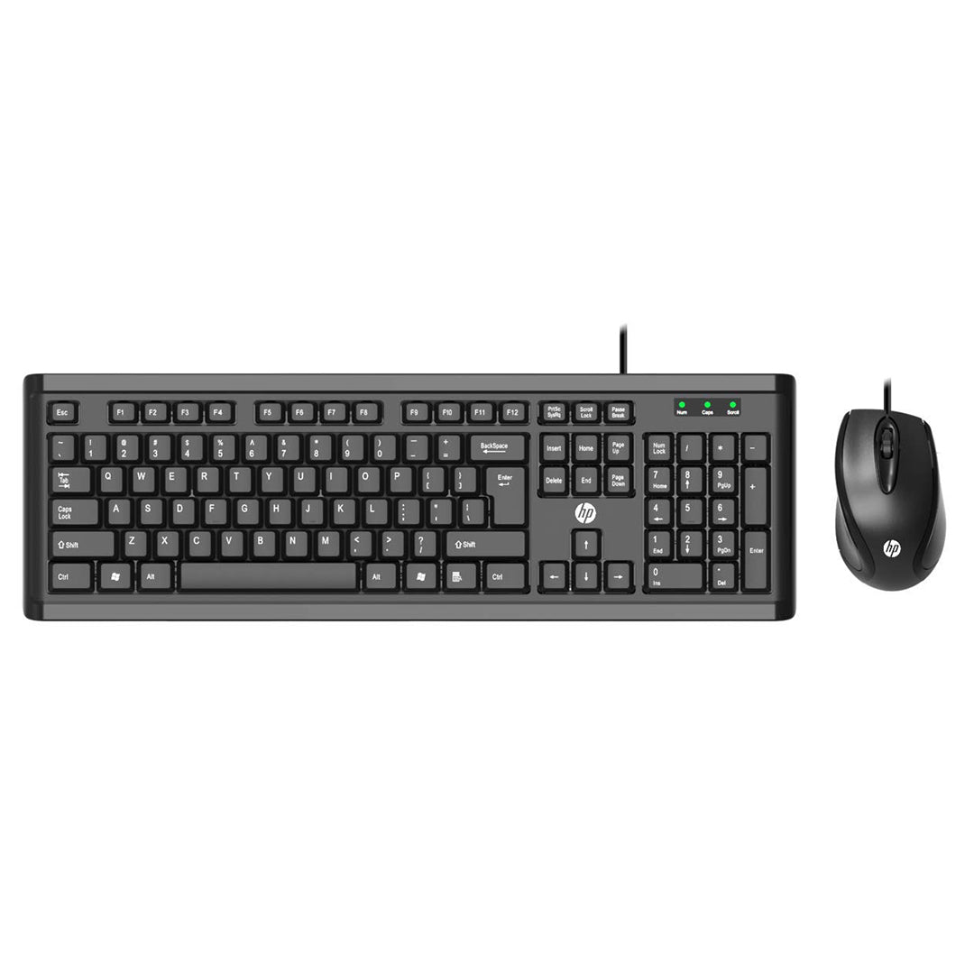 Computer Combo Hp HP Powerpack Combo Wired Keyboard and Mouse – TOMSON ELECTRONICS