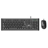 HP Wired Keyboard and Mouse Combo Powerpack (Black)