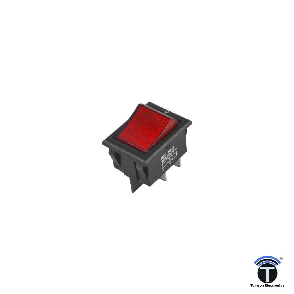 Elcom Rocker Switch ELCOM Rocker Switch IRS 16 16A – TOMSON ELECTRONICS