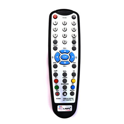 Kerala Vision STB (Set Top Box ) Replacement Remote Control Tomson Electronics