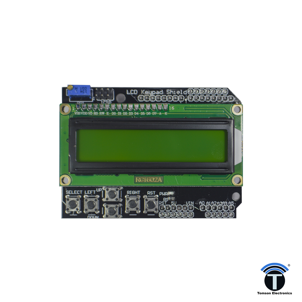 Arduino Lcd Shield With Keypad