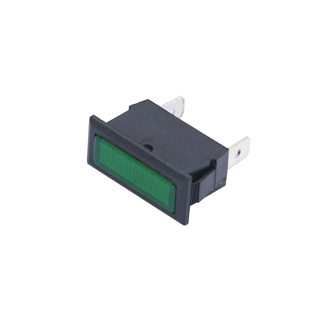 Rectangular Power Indicator Rectangle Panel Indicator Light 240V AC 6A (Snap Connection) – Tomson ...