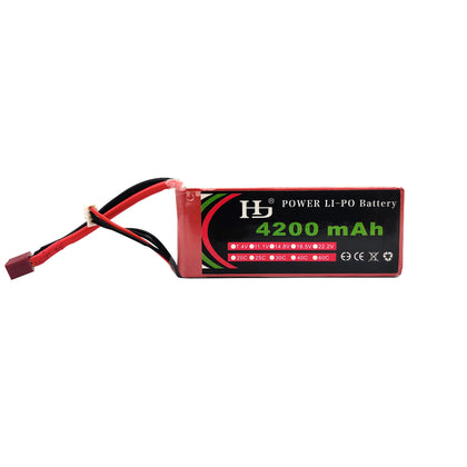 11.1V 4200mAH 3S 25C Lithium Polymer Battery Pack (Lipo) Tomson Electronics