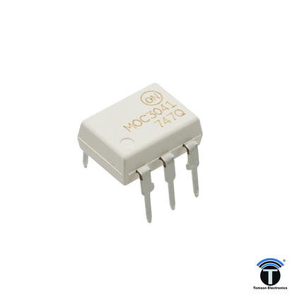 The MOC3041 is a Zero-Crossing TRIAC driven Optocoupler.