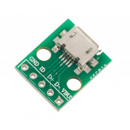 Mirco USB to DIP Breakout Expansion Board